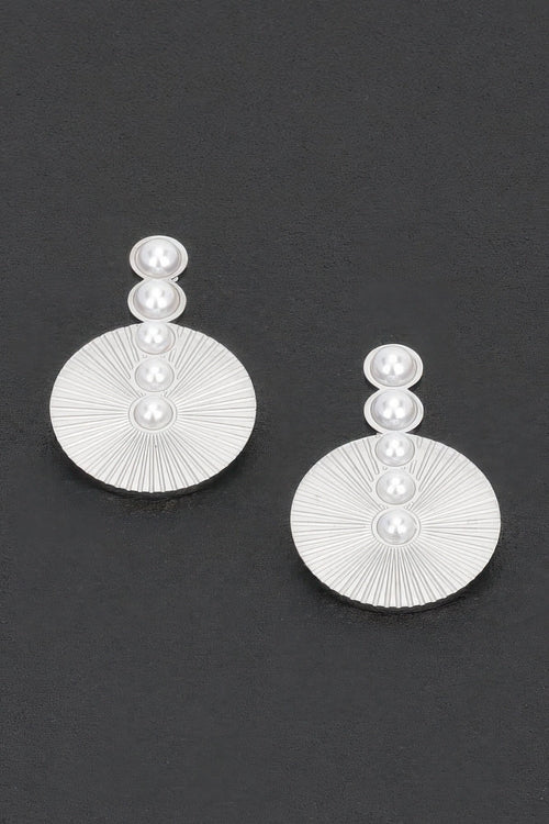 Faux Pearl Vintage Earring